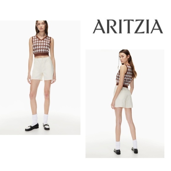 Sunday Best Pants - Aritzia Sunday Best Jaden 5" Short in  birch - size 4